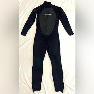 Lemorecn Black 3:2MM Full-Body Quality Wetsuit Kids Size 14